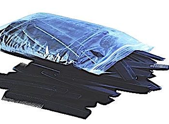 BULK  5″ Black Comb (144 pieces per polybag)