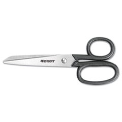 SCISSORS,OFFICE,6″,STEL STRAIGHT TRIMMERS