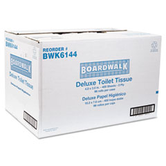 C-BOARDWALK EMB 2PLY T/T 4X3 WHI 96 ROLLS/CS