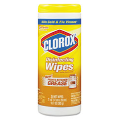 C-CLOROX DISINF WIPE 35CT CITRUS BLND 12/CASE