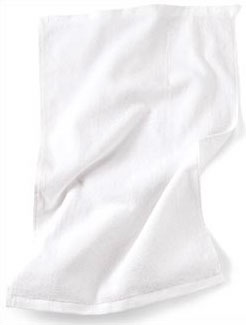 Budget White Hand Towel