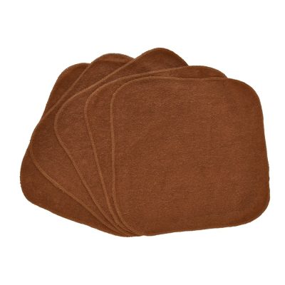 Budget Graded Brown Washcloths