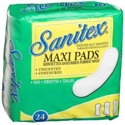 Sanitex, Contour, Regular/Unscented/Medium