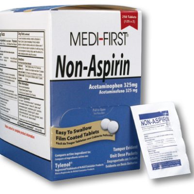 Non-Aspirin Pain Reliever, 325 mg Packets