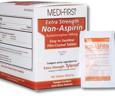Non-Aspirin, Extra Strength, 500mg 50 count