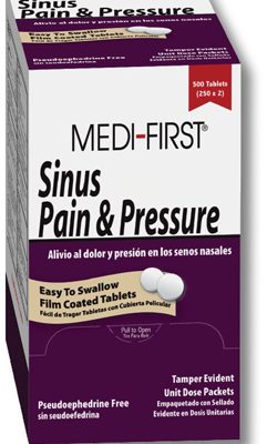 Medi-First Sinus Pain and Pressure
