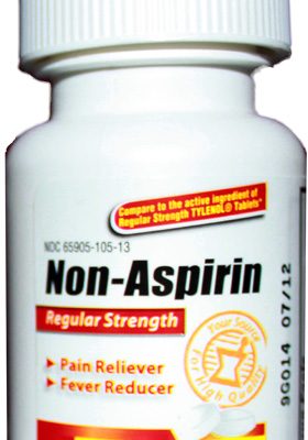 Acetaminophen Tablets, 325mg, 100/bt(NBE Tylenol)
