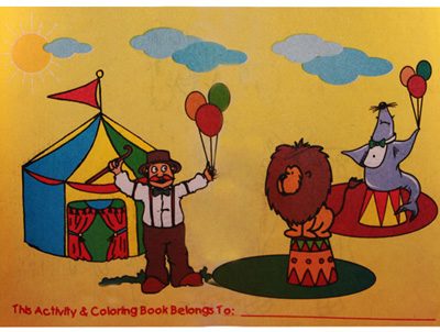 Coloring and Activity Book (1000/cs)