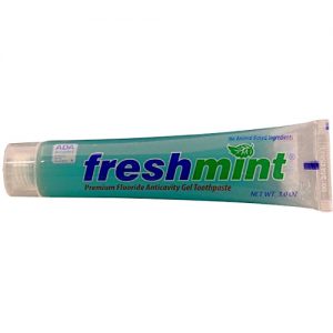 3 OZ ADA APPROVED FRESHMINT PREMIUM CLEAR GEL TOOTHPASTE