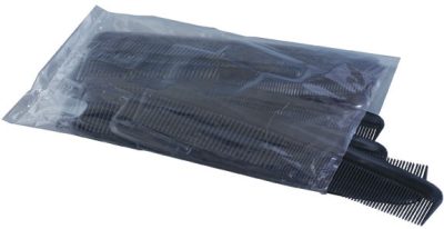 7" Black Comb - (12 per polybag)