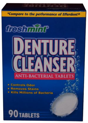 Boxed Denture Cleanser Tablets (90/pack)