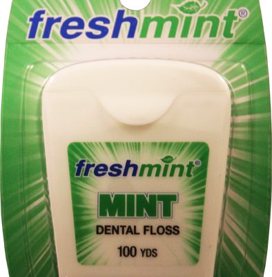 Mint Waxed Dental Floss 100 Yards (72/pack)