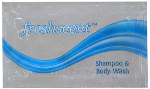 BULK Shampoo & Body Wash Packet 0.34 oz. (1000/cs)
