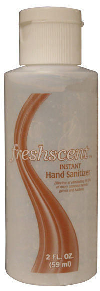2 oz. Hand Sanitizer(62% Ethyl Alcohol) (clear bottle)