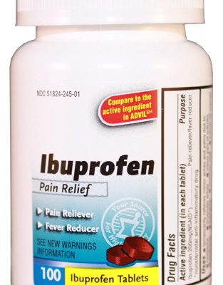 Ibuprofen Tablets, 200mg, 100/bt