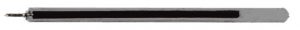 4″ Clear Flexible Pen with Cap (black ink)