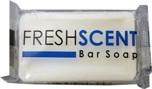 Freshscent Bar Soap #3/4 Travel Amenity (1000 cs)