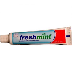 1.5 oz ADA Approved Freshmint Premium Anticavity Toothpaste (144/cs)