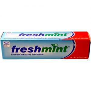 4.6 OZ ADA APPROVED FRESHMINT PREMIUM ANTICAVITY TOOTHPASTE