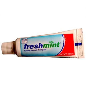.85 oz ADA Approved Freshmint Premium Anticavity Toothpaste (144/cs)