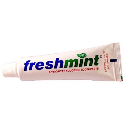 2.75 oz. Freshmint Fluoride Toothpaste $0.72 each (144cs)