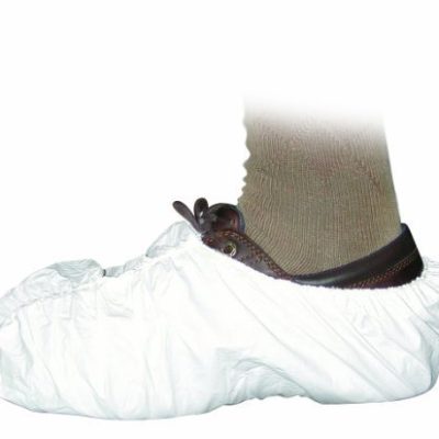 White Polypropylene Disposable Shoe Cover
