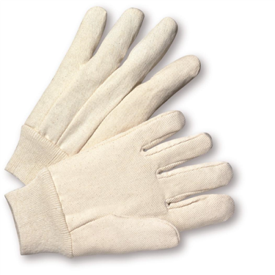 100% Cotton Canvas Clute Cut, Knit Wrist