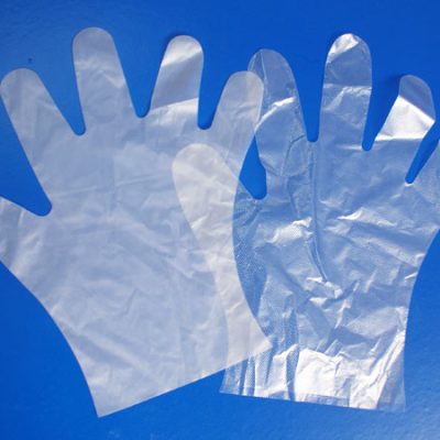 Clear High Density Polyethylene Gloves