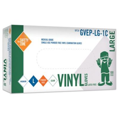 Vinyl Exam Clear Powder Free Glove