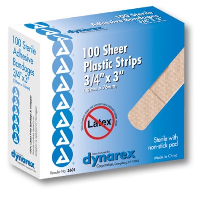 Dynarex Sheer Bandages, Latex Free
