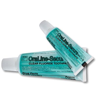 OraLine-Secure Toothpaste, 3 oz (72/cs)