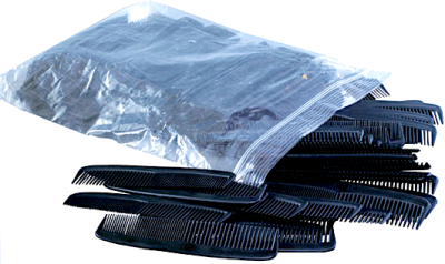 5″ BLACK COMB (144 PIECES)
