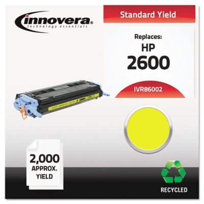 Remanufactured Q6002A (124A) Laser Toner, 2000 Yield, Yellow