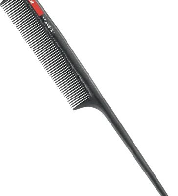 Hair Styling Comb | Swiss Carbon X’ Combs Tail 902.04 | Valera Styling Product