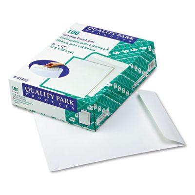 Catalog Envelope, 9 x 12, White, 100/Box