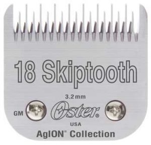 Clipper Blade for Model 76 Size 18 Skip-Tooth