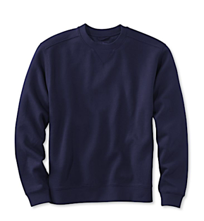 Crew Neck Sweatshirts, Navy