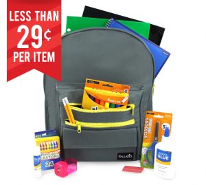 Operation Back to School! Customize Your School Supply Kits for Donation