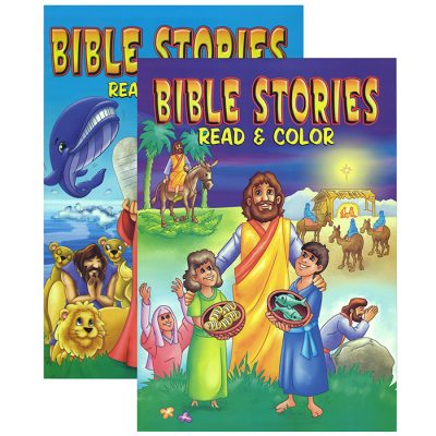BIBLE STORIES Coloring Book (48/Pack)