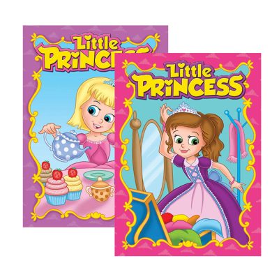 LITTLE PRINCESS Coloring & Activity Book (48/pack)