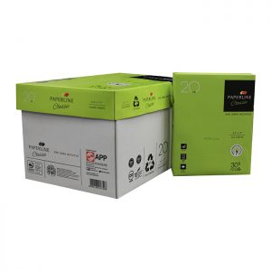 PAPERLINE CLASSIC 20 lb. 8.5" X 11" 30% Recycled White Copy Paper (10 Reams/Case)