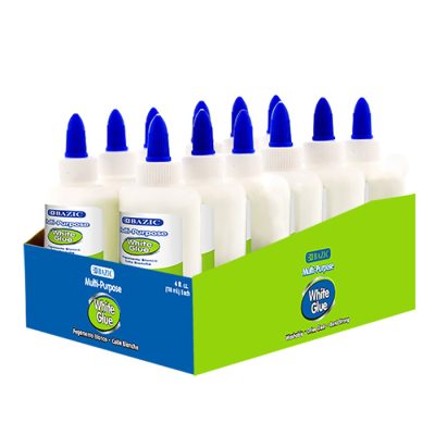 4 oz. (118 mL) White Glue (12/Pack)