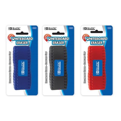 Ergonomic Magnetic Whiteboard Eraser (24/pack)