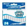 Dustless White Chalk (24/pack)