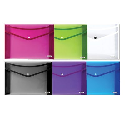 V-Flap Letter Size Document Holder 1.28 ea (24/Pack)