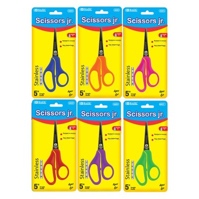5″ Pointed Tip School Scissors (24/Cs)