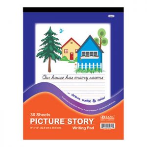 9″ X 12″ Picture Story Pad 30 Ct. (48/pack)