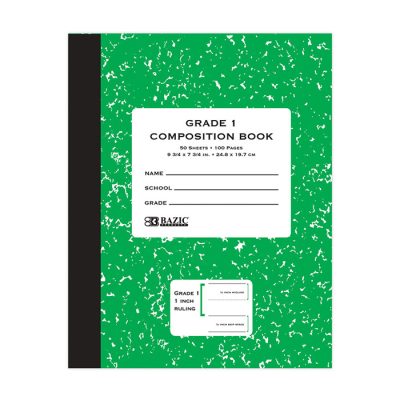 Grade 1 Primary Composition Book 50 Ct (24/pack)