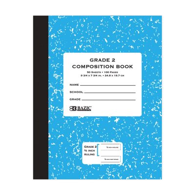 Grade 2 Primary Composition Book 50 ct (24/pack)