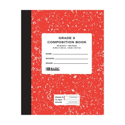 Grade 3 Primary Composition Book 50 ct (24/pack)